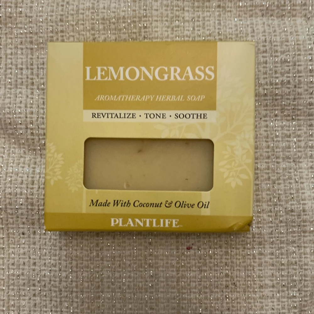 Lemongrass aromatherapy herbal soap
